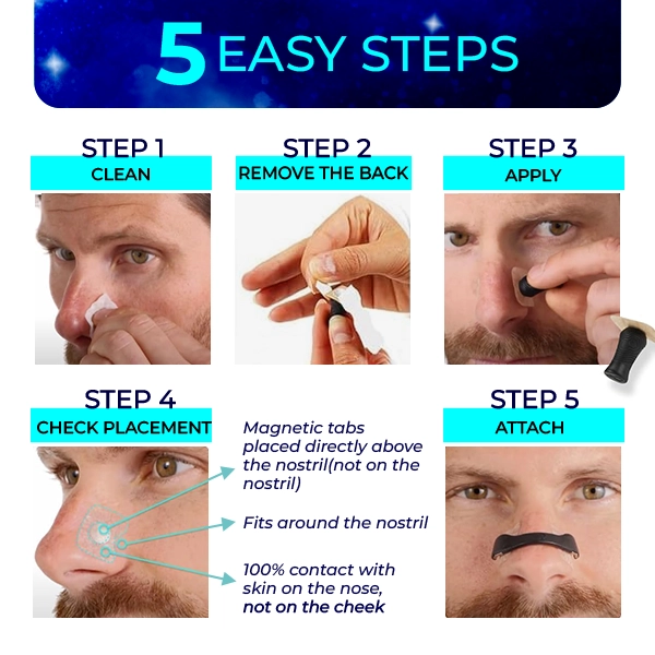 Magnetic Nasal Dilator